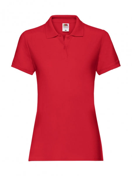 polo da personalizzare in cotone 400-rossa 062597617 VAR01