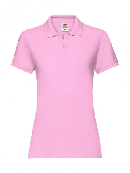 polo promozionale in cotone 420-rosa 062597617 VAR08