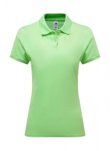 polo pubblicitaria in cotone 513-verde 062597617 VAR05