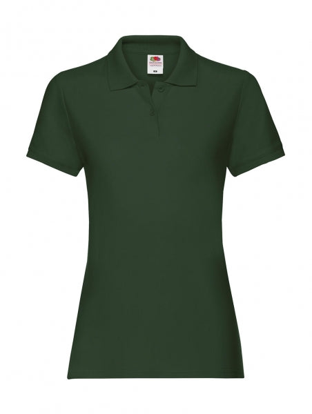 polo pubblicitaria in cotone 540-verde 062597617 VAR10