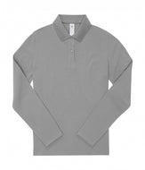 polo pubblicitaria in cotone 125-grigia 062606814 VAR07