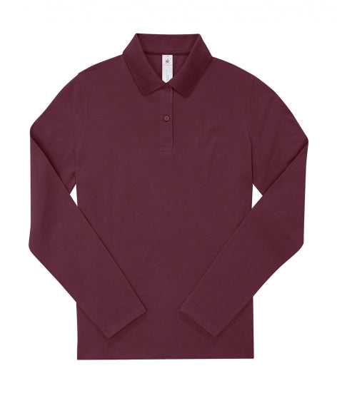 polo promozionale in cotone 448-bordeaux 062606814 VAR09