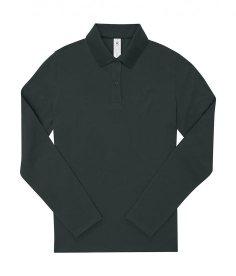 polo personalizzata in cotone 542-verde-scuro 062606814 VAR03