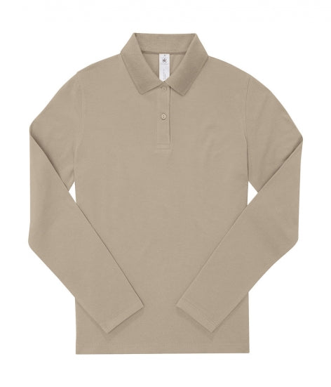 polo stampata in cotone 711-naturale 062606814 VAR11