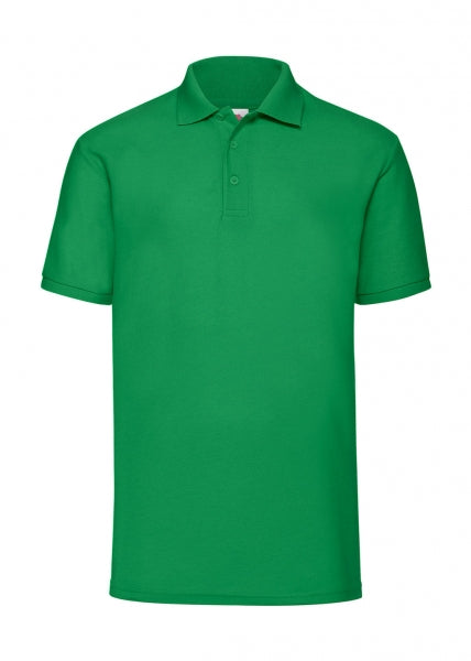 polo stampata in poliestere 518-verde 062616317 VAR11