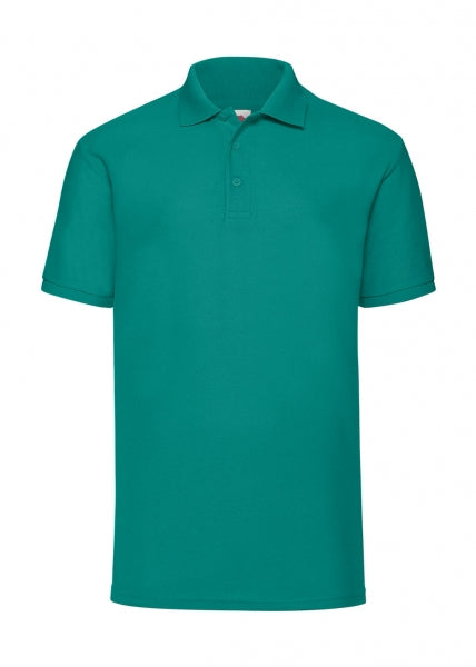 polo da personalizzare in poliestere 537-verde 062616317 VAR01
