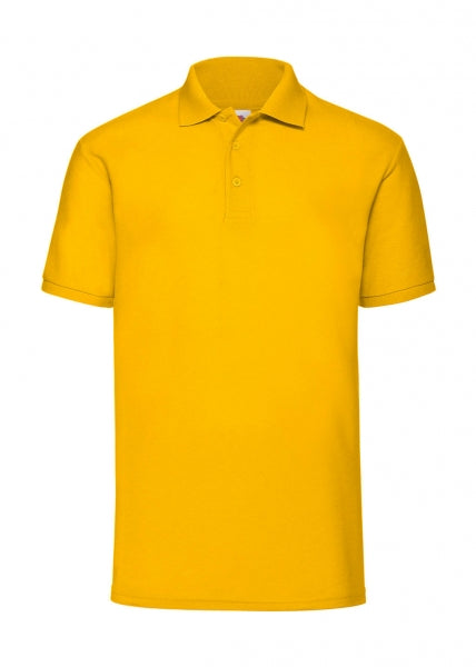 polo promozionale in poliestere 601-gialla 062616317 VAR05