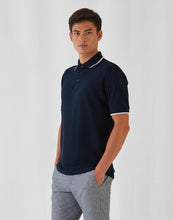 Carica l'immagine nel visualizzatore di Gallery, polo personalizzata in cotone 252-blu 062618714 DET01
