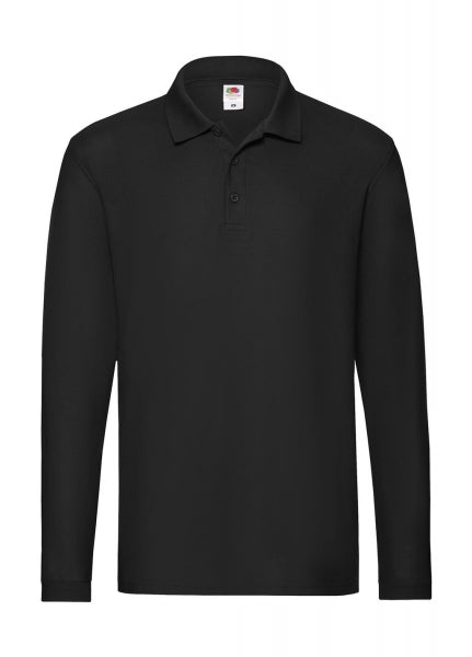 polo personalizzabile in cotone 101-nera 062621417 VAR06