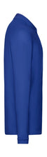 Carica l&#39;immagine nel visualizzatore di Gallery, polo con logo in cotone 200-blu 062621417 DET01
