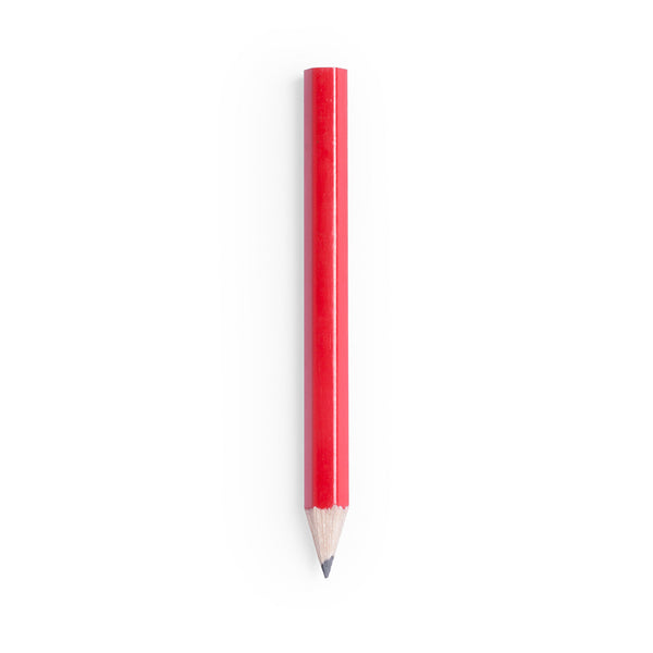 matita personalizzabile in legno rossa 0392480 VAR02