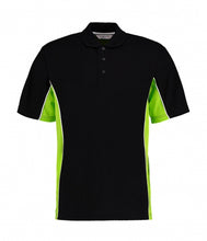 Carica l&#39;immagine nel visualizzatore di Gallery, polo con logo in poliestere 171-nera 062630087 VAR13
