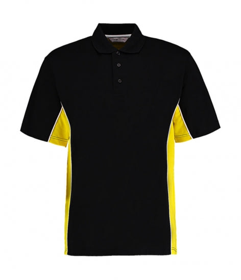 polo stampata in poliestere 196-viola 062630087 VAR03