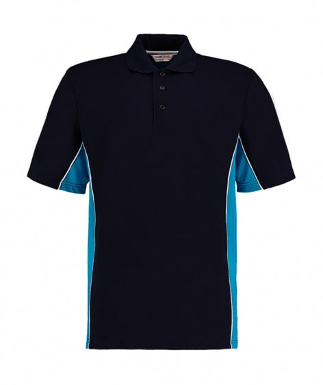 polo personalizzabile in poliestere 258-blu 062630087 VAR09