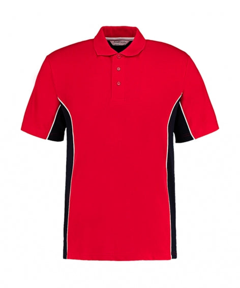 polo pubblicitaria in poliestere 495-rossa 062630087 VAR06