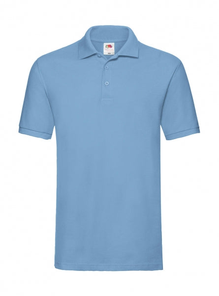 polo promozionale in cotone 320-azzurra 062636717 VAR08