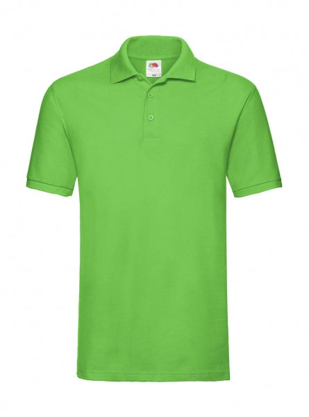 polo stampata in cotone 521-lime 062636717 VAR11