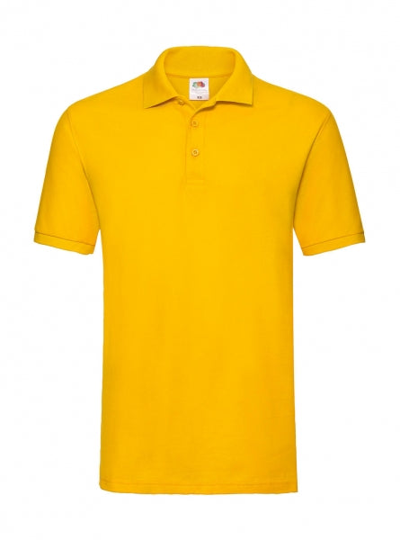 polo promozionale in cotone 601-gialla 062636717 VAR12