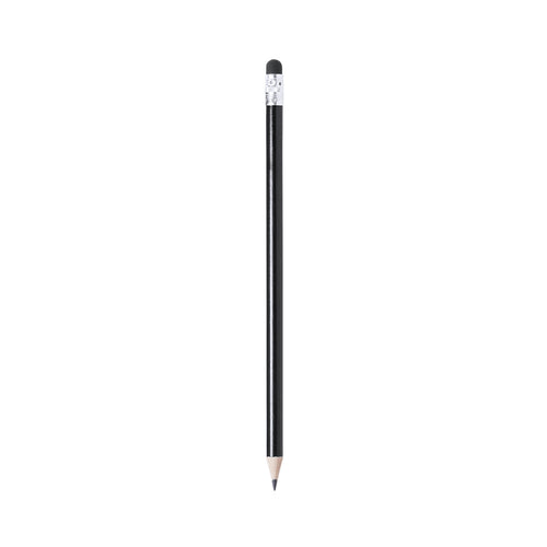 matita personalizzabile in legno nera 0395948 VAR03