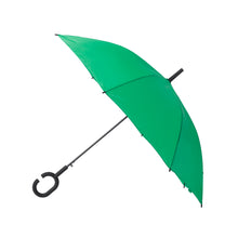 Carica l&#39;immagine nel visualizzatore di Gallery, ombrello personalizzabile in poliestere verde 0397002 VAR01

