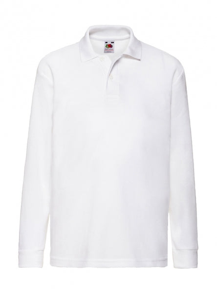 polo stampata in poliestere 000-bianca 062682617 VAR02