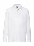 polo stampata in poliestere 000-bianca 062682617 VAR02