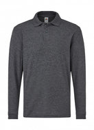 polo promozionale in poliestere 126-grigia 062682617 VAR01
