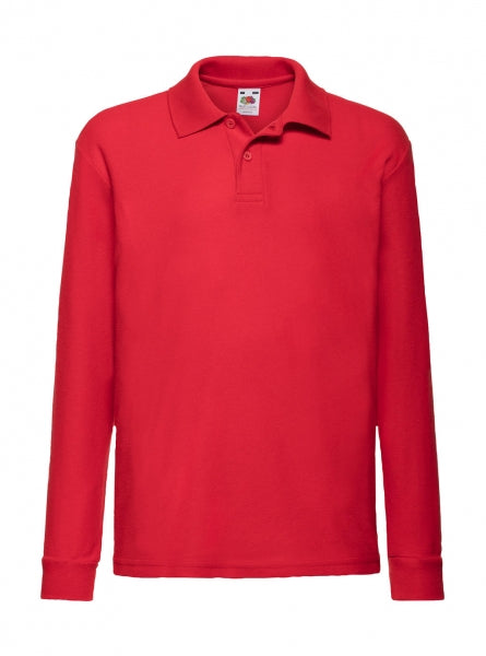 polo stampata in poliestere 400-rossa 062682617 VAR03