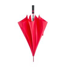 Carica l&#39;immagine nel visualizzatore di Gallery, ombrello da personalizzare in pongee rosso 03100096 DET01
