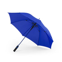Carica l&#39;immagine nel visualizzatore di Gallery, ombrello automatico pubblicitario in pongee blu 03100096 VAR05
