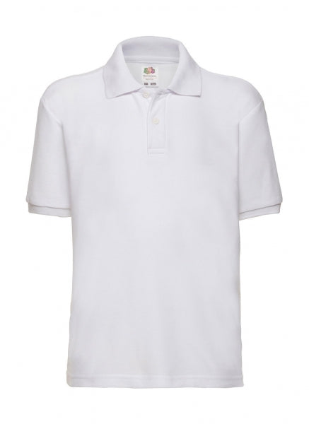 polo stampata in poliestere 000-bianca 062699617 VAR13