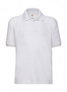 polo stampata in poliestere 000-bianca 062699617 VAR13