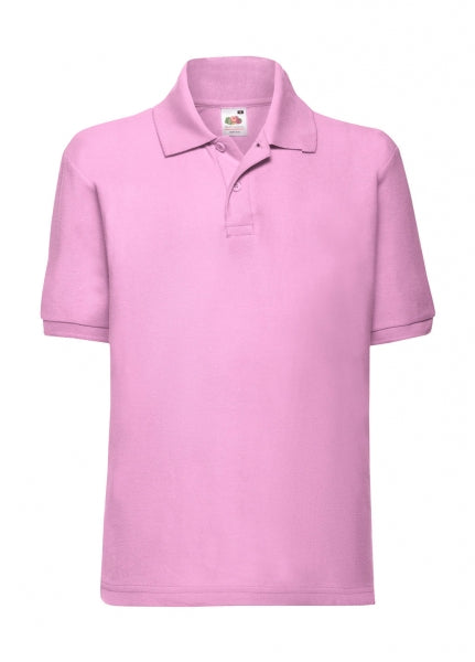 polo stampata in poliestere 420-rosa 062699617 VAR03