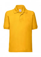 polo personalizzabile in poliestere 601-gialla 062699617 VAR09