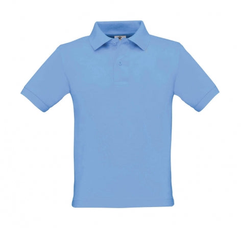polo pubblicitaria in cotone 320-azzurra 062700314 VAR09