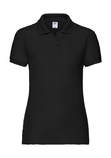 polo stampata in poliestere 101-nera 062708117 VAR15