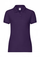 polo stampata in poliestere 349-viola 062708117 VAR06