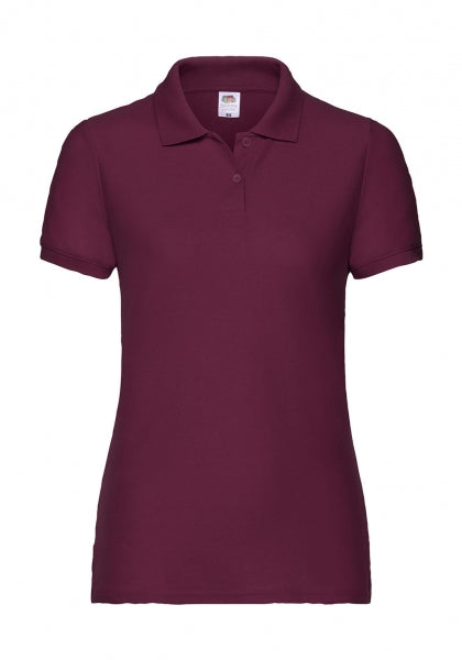 polo stampata in poliestere 448-bordeaux 062708117 VAR05