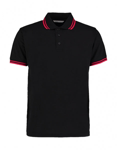 polo pubblicitaria in poliestere 154-nera 062709987 VAR06