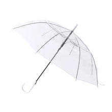 Carica l&#39;immagine nel visualizzatore di Gallery, ombrello automatico con logo in poe bianco 03101796 VAR04

