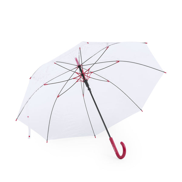 Carica l&#39;immagine nel visualizzatore di Gallery, ombrello automatico con logo in poe bianco 03101796 DET04
