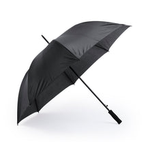 Carica l&#39;immagine nel visualizzatore di Gallery, ombrello automatico promozionale in poliestere nero 03103785 DET03
