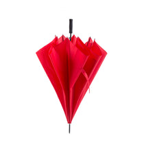 Carica l&#39;immagine nel visualizzatore di Gallery, ombrello con logo in poliestere rosso 03103785 VAR05
