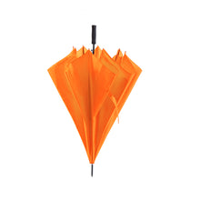 Carica l&#39;immagine nel visualizzatore di Gallery, ombrello personalizzabile in poliestere arancione 03103785 VAR09
