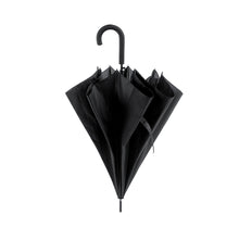 Carica l&#39;immagine nel visualizzatore di Gallery, ombrello automatico personalizzato in pongee nero 03104635 VAR01
