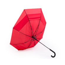 Carica l&#39;immagine nel visualizzatore di Gallery, ombrello pubblicitario in pongee rosso 03104635 DET02
