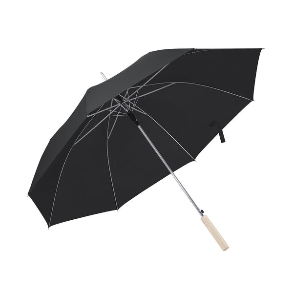 ombrello pubblicitario in nylon nero 03109038 VAR07