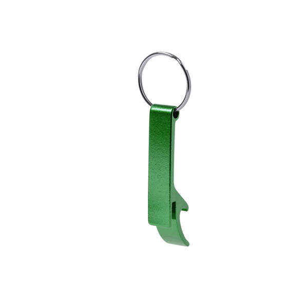 portachiavi personalizzato in alluminio verde 03109582 VAR02