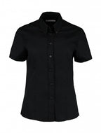 camicia stampata in cotone 101-nera 062891887 VAR05