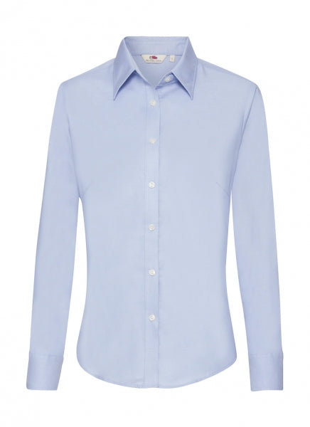 camicia promozionale in cotone 326-azzurra 062893417 VAR01